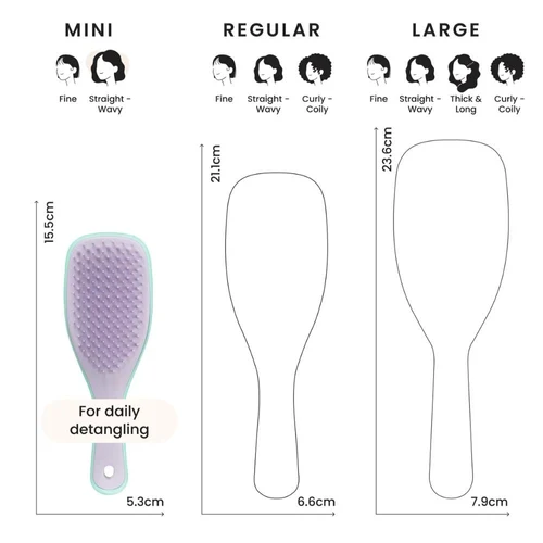 Tangle Teezer The Ultimate Detangler Mini Wisteria Leaf