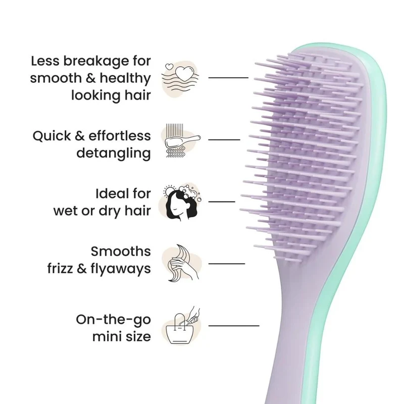 Tangle Teezer The Ultimate Detangler Mini Wisteria Leaf 3