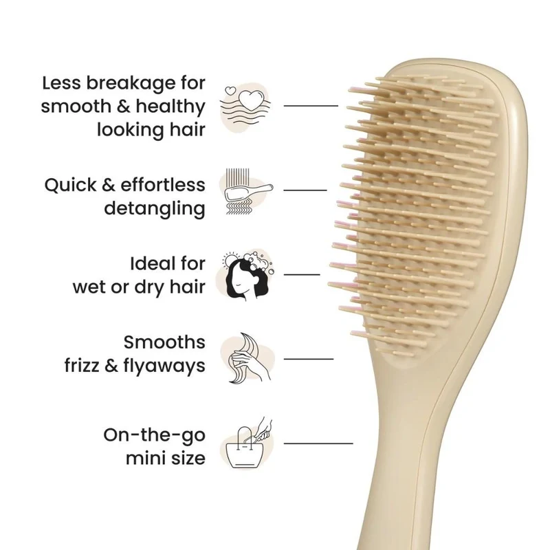 Tangle Teezer The Ultimate Detangler Mini Oat Cream 3