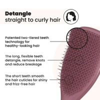 Tangle Teezer The Ultimate Detangler Large Pink Velvet 4